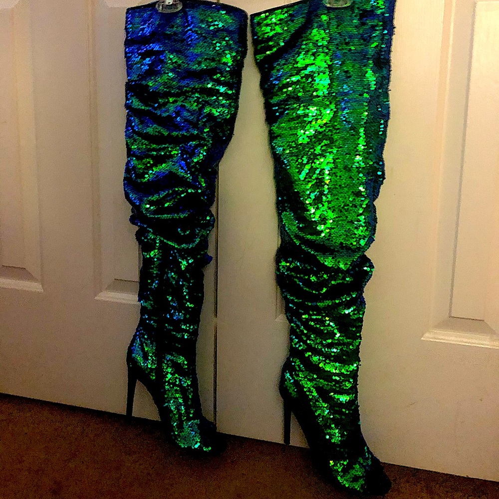 PRICE DROP LNWOT Milanoo thigh high boots